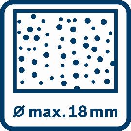 Betonbohrer 18 mm.
