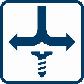 Vorwärts-Rückwärtsdrehung.
