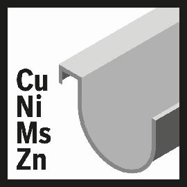 Kupfer Nickel Messing Zink.