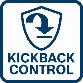 Rückschlagkontrolle.