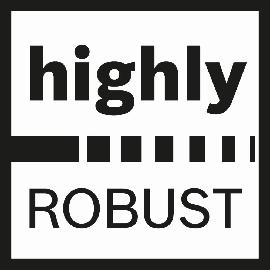 Hohe Robustheit.