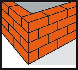 Materialsymbol Ziegel