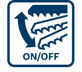 Pendelschlag ein/aus.