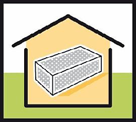 Materialsymbol Porenbeton