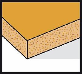 Materialsymbol Spanplatte