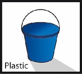 Materialsymbol Kunststoff