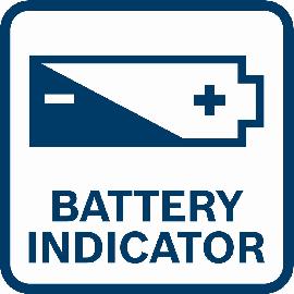 Batterieanzeige.