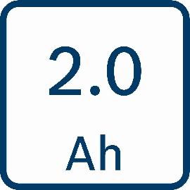 2,0 Ah.