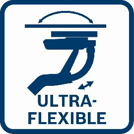 Ultraflexibel.