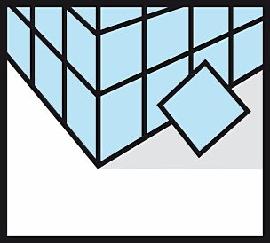 Materialsymbol Wandfliese