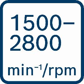 15002800 U/min.