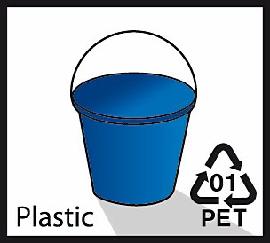 Materialsymbol PE-Platte