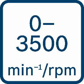 03500 U/min.