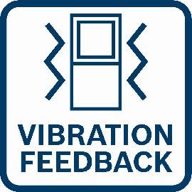 Vibrationsfeedback.