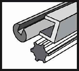 Materialsymbol Stahlprofile