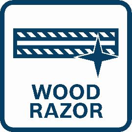 Holzrasierer.