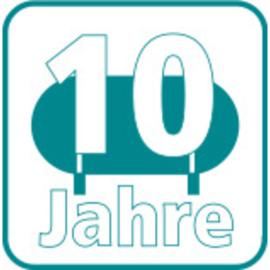 Pulverbeschichteter Druckluftbehälter mit zehn Jahren Garantie gegen Durchrostung