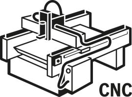 CNC-Fräsmaschine.