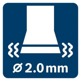 Vibration 2,0 mm.