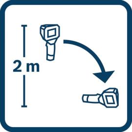 Fallfestigkeit aus 2 Metern