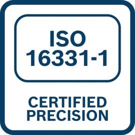 ISO 16331-1 zertifizierte Präzision.