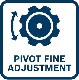 Pivot-Feineinstellung