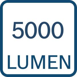 5000 Lumen.