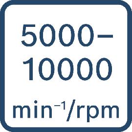 500010000 U/min