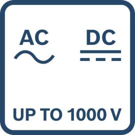 AC/DC-Spannung bis 1000V