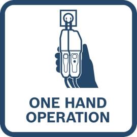 Einhandbedienung