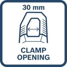 Klemmöffnung 30 mm