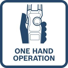 Einhandbedienung
