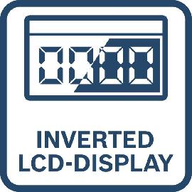 Invertiertes LCD-Display