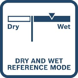 Trocken- und Nassmodus