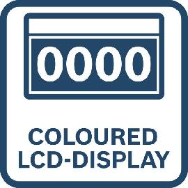 Farbiges LCD-Display
