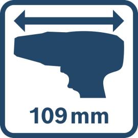 Kopflänge 109 mm.