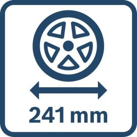 Radgröße 241 mm