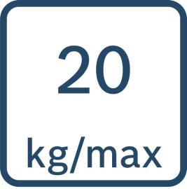 Maximalgewicht 20 kg