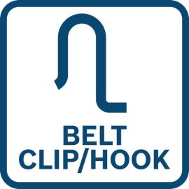 Gürtelcliphaken.
