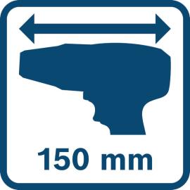 Kopflänge 150 mm.