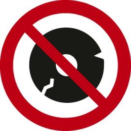 Safety pictogram Do not use if damaged