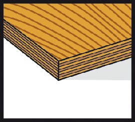 Materialsymbol Sperrholz