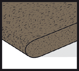 Materialsymbol Faserplatte