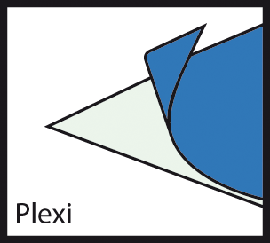 Materialsymbol Plexiglas