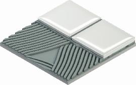 Mineralischer Mörtel.