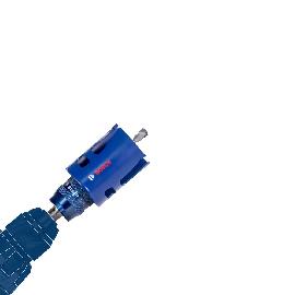 Lochsägenaufsatz für ein Elektrowerkzeug.