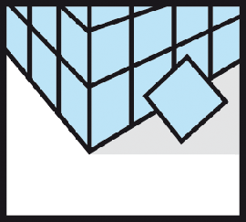 Materialsymbol Wandfliese
