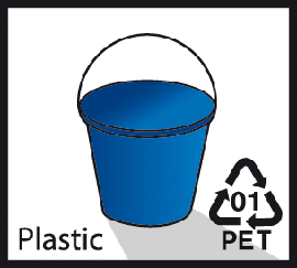 Materialsymbol PE-Platte
