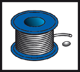 Materialsymbol Lötdraht