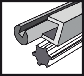 Materialsymbol Stahlprofile